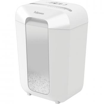 Destructora Fellowes LX70 Blanca con Bloqueo de Seguridad y Capacidad de 18 Litros