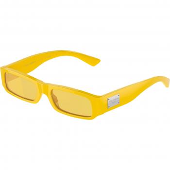 Gafas de Sol Dolce & Gabbana Kids DX 4005 3334C9 Acetato Amarillo Cuadradas Espejadas