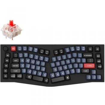 Teclado mecánico gamer Keychron Q10 ISO-ES RGB Gateron Mechanical G Pro Rojo