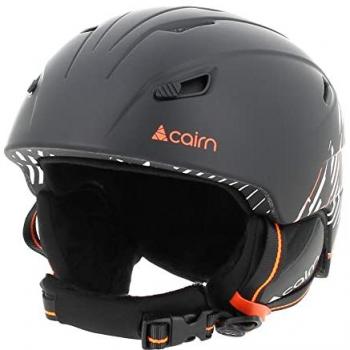 Cascos Esquí Alpino Cairn Profil Mate Negro Fire Peaks 59-60