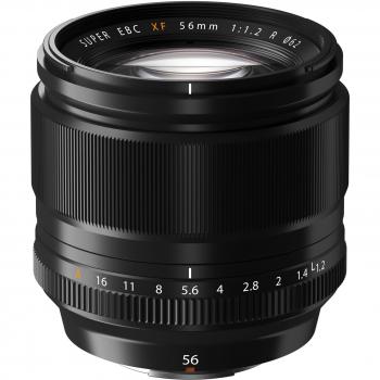 Fujifilm XF 56mm F1.2 R Fujinon Lens with Square Hood, UV Filter & Caps