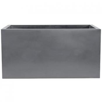 Jardinera Wellhome RODR-I 80 Blanco de Polietileno | Fácil Limpieza | Resistente a Impactos | Interior y Exterior | 100% Reciclable | Capacidad 100L