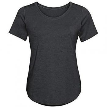 Odlo Hemd S/S Rundhalsausschnitt Ethel Camiseta para Mujer, Negro, Extra-Large