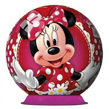 Ravensburger 3D Puzzle Ball - Cars, 72 Pieces Minnie
