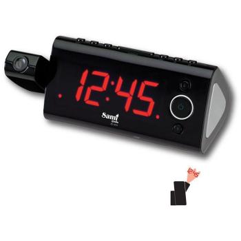 Radio Despertador Digital Sami RS-1019 con Proyector y Termómetro