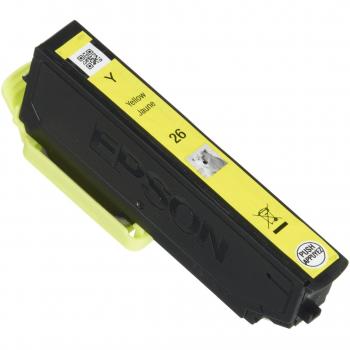 Epson C13T26144010 - Cartucho de tinta, amarillo válido para los modelos Expression Premium XP-510, XP-520, XP-600, XP-605, XP-720, XP-810, XP-820 y otros, Ya disponible en Amazon Dash Replenishment