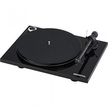 Pro-ject Essential III Phono Tocadiscos, Velocidad 33 / 45u, negro