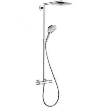 Hansgrohe 27114000 Raindance Select S 300 columna de ducha, 3 tipos de chorro, cromo