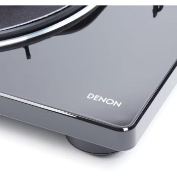 Denon DP-400 Hi-Fi Turntable with Speed Auto Sensor + UPGRADE 2M Cartridge Red