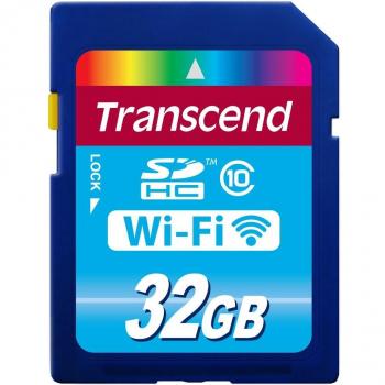 Tarjeta de memoria Flash Wi-Fi de 32 GB de Transcend