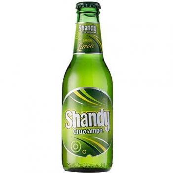Shandy Cruzcampo Limón Cerveza - 4 Packs de 6 Botellas x 250 ml - Total: 6 l