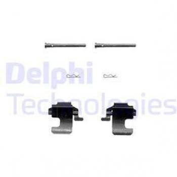 Kit de montaje de frenos DELPHI LX0270, incluye pastillas de freno de disco y accesorios