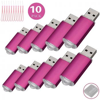 Paquete con 10 memorias USB. Pen Drive USB 2.0