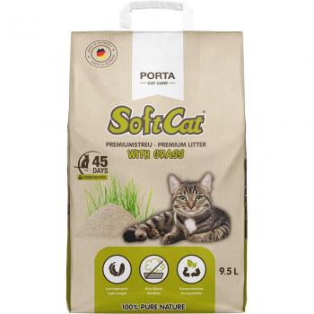 Porta SoftCat arena vegetal biodegradable para gatos - 9,5 l