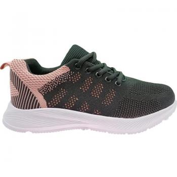 Zapatillas deportivas para mujer Breeze Sara Running en color negro, ligeras, transpirables, con suela de goma antideslizante y diseño ergonómico