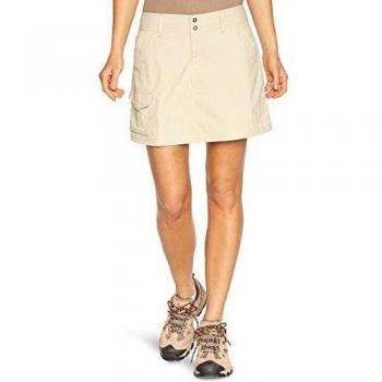 Columbia Silver Ridge Skort - Falda para mujer, color Beige