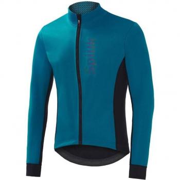 Chaqueta de ciclismo Spiuk Anatomic para hombre, membrana Spiuk, cortavientos, color azul, talla XXL