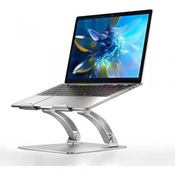 Soporte de Laptop Nulaxy Ajustable Multifuncional de Aluminio 11″-17″ con Ventilación y Portátil Ergonomico