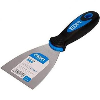 ESPATULA PROFESIONAL MANGO CAUCHO 80MM EDM marca EDM