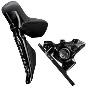 Maneta Freno/Cambio Shimano Dura Ace Di2 ST-R9270 Hidráulico Izquierdo con Pinza Delantera en Color Negro