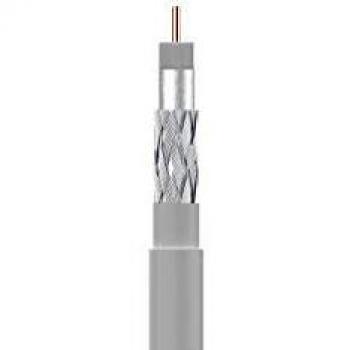 Cable Coaxial SK6Fplus 75Ohm Blanco Eca Euroclase A+ Con Blindaje - 250 Metros