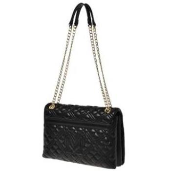 Love Moschino Quilted Black Shoulder Bag - One Size