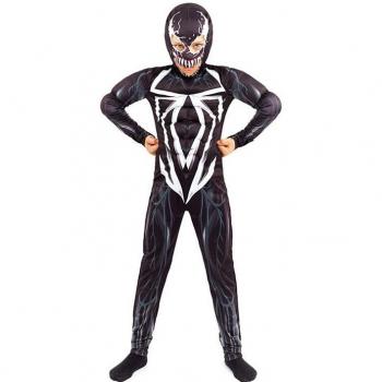 Disfraz de Black Spider Maligno para niño