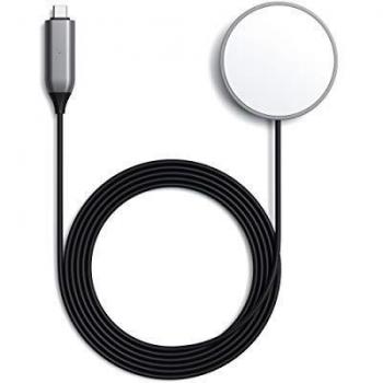 SATECHI Cable de carga magnética inalámbrica USB-C (cargador magnético inalámbrico) - Compatible