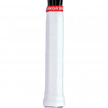 Tourna Mega Wrap - Empuñadura de repuesto para tenis, MW-W, blanco