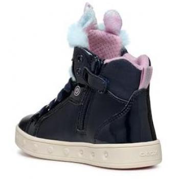 Zapatillas Altas Geox J Skylin para Niña, Azul/Multicolor, Talla 27 EU