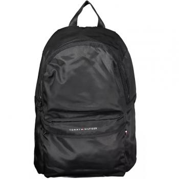 Tommy Hilfiger Men's Black One Size Polyester Backpack