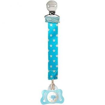 Chicco Fashion Clip Pacifier Holder Blue