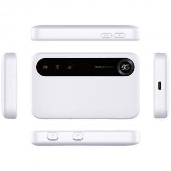 ZTE U50, punto de acceso WiFi portátil 5G con ranura SIM desbloqueada, módem router 5G de bajo costo para 32 dispositivos domésticos/profesionales, 5G y 4G+, AX
