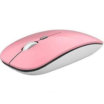 Coener T9 Ratón Inalámbrico Delgado,Portatil Silencioso Ratón con Receptor Nano,1600 dpi Mango Ergonómico Wireless Mouse para Macbook, PC, Ordenador Portáti