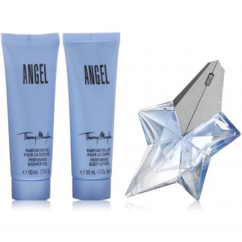 Set Regalo Thierry Mugler Angel - Eau de Parfum 25ml + Loción Corporal 50ml + Gel de Ducha 50ml