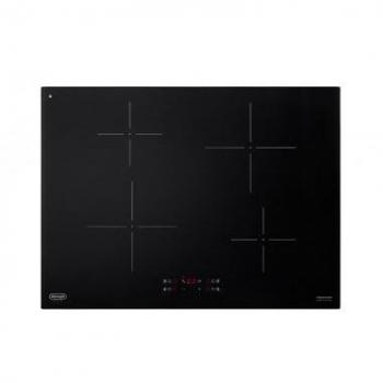 Piano de Cottura a Induzione De'Longhi PIN 72 Negro 70 cm con 4 Zonas de Cocción y Comandos Táctiles