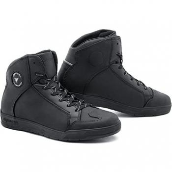 Stylmartin Zapatillas de Moto Matt WP Negras, impermeables, talla 45