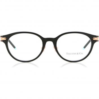Tiffany & Co. TF2218D Asian Fit 8001 Armazones para Mujer Negros, Lentes Recetados, Gafas Recetadas, Ajuste Asiático, Color Negro
