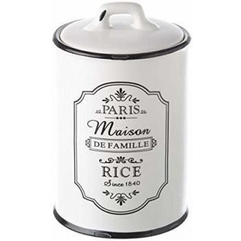 Bote de Cocina Vintage Negro de cerámica para Cocina France - LOLAhome