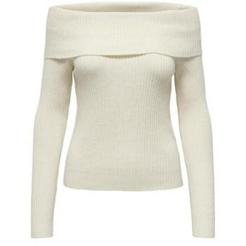 Only Katia Off Shoulder Slim Fit Knit Pullover