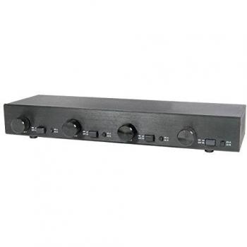 Selector de Altavoces 2:4 con Controles de Volumen