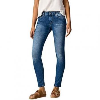 Pepe Jeans Women's Soho Skinny Fit Jeans 29/30 Blue
