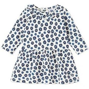 PETIT BATEAU Diptyk, Vestido Para Bebés, Coquille/Multico 91, 18M