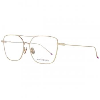 Gafas Graduadas Scotch & Soda SS1008 456 - Monturas Elegantes para Hombre, Armazón Dorado, Lentes Recetados de 55 mm, Protección UV
