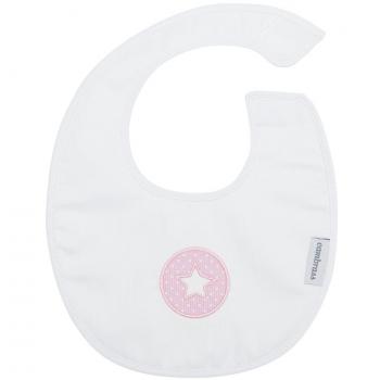 Babero Redondo Con Velcro Round Rosa 16X19 Cm