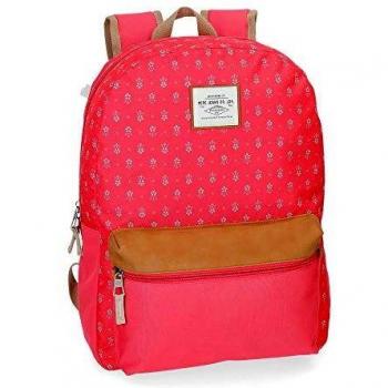 Pepe Jeans Carola Mochila Adaptable a Carro Naranja 31x42x17,5 cms Poliéster 21.12L
