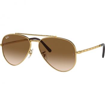 Ray-Ban RB3625 New Aviator 001/51 Men's Sunglasses Gold Size 58