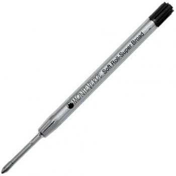 Recarga para bolígrafo Parker - Punta gruesa - Color negro - Monteverde - Paquete de 2 unidades