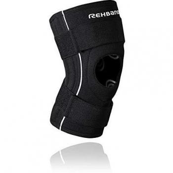 Rehband UD Stable Knee Brace Ortesis de Rodilla, Unisex Adulto, Negro, Small