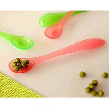 CUCHARAS PARA BEBÉ EN ROSA Y VERDE